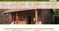 Desktop Screenshot of chalet-nature-auvergne.com